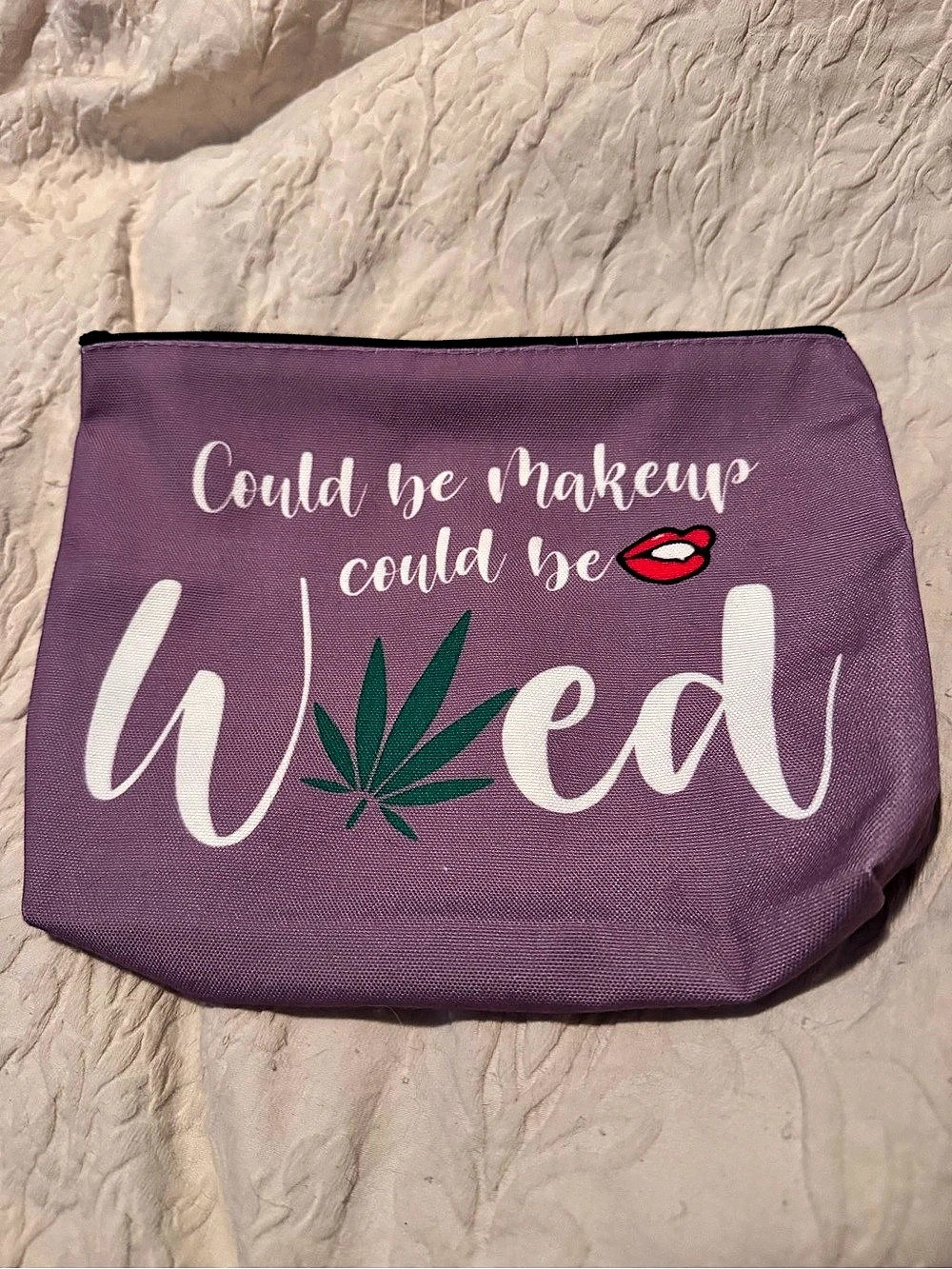 Graphic Makeup Pouch